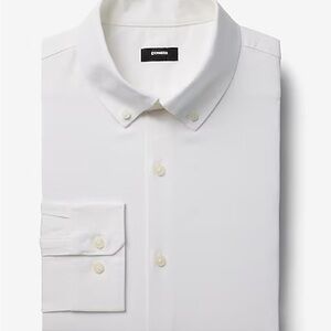 Express 1MX Extra Slim Button Down Dress Shirt